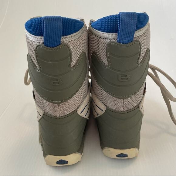 Burton freestyle youth snowboarding boots size 5 youth grey and blue - Picture 2 of 9